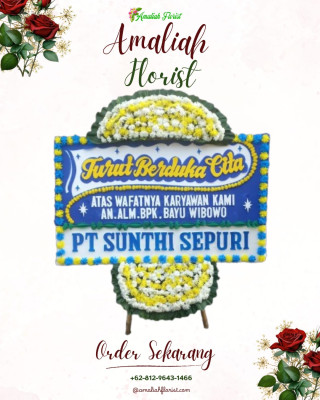 Papan Bunga Duka di Depok Jaya