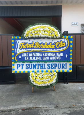 Papan Bunga Duka di Depok Jaya